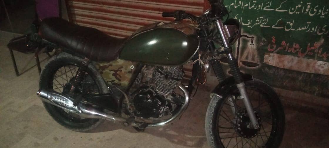 Suzuki 150cc Modified Bike 0