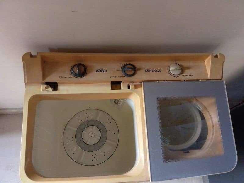 Kenwood 2 in 1 washing machine for sale gulistan e johar block 12 0