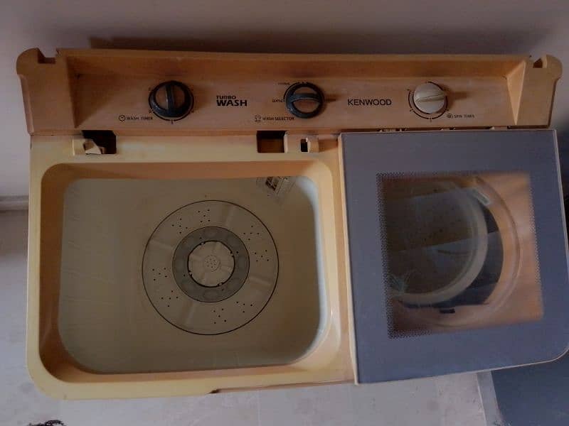 Kenwood 2 in 1 washing machine for sale gulistan e johar block 12 5