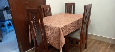 Dining Table with 4 Chairs for Sale