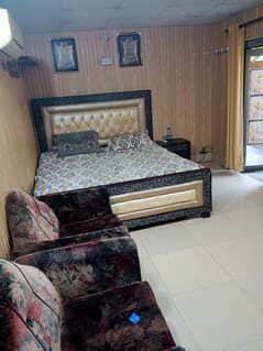 Main Cantt Semi Furnished Bedroom for Rent near Rahat Bakery