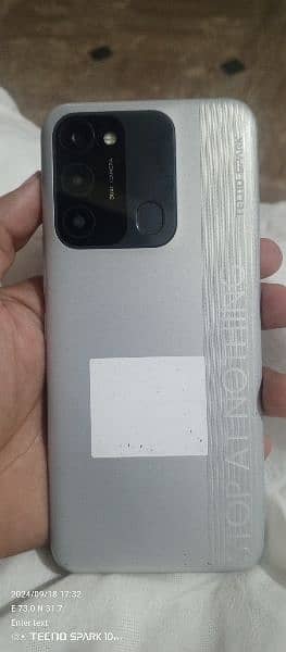 Tecno spark 8C used condition fresh with box and charger 3