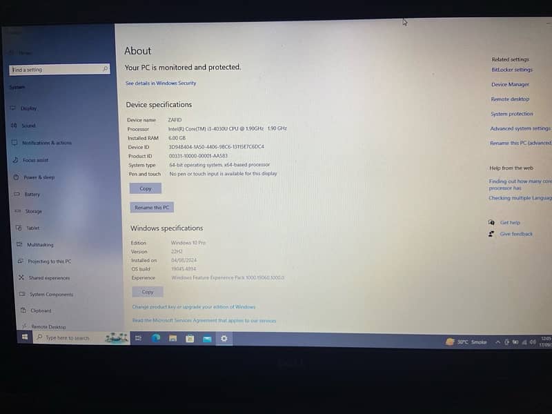 dell laptop 6gb ram 320hd 1