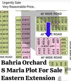 8 marla plot for sale 0