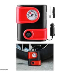 Car tyre inflator | Auto air pump for car with Bag (Box Pack) 0