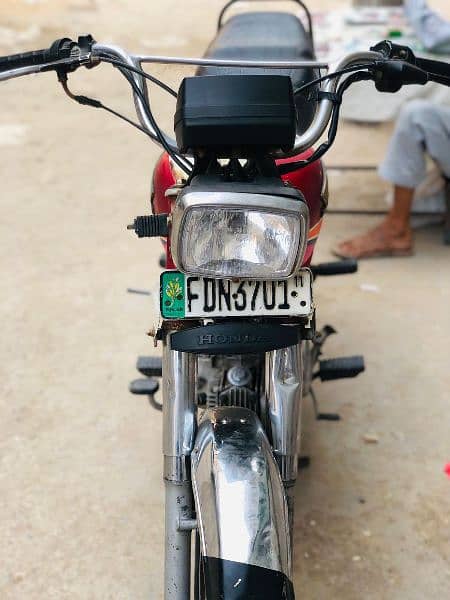 honda 70 11 model Good condition with original and complete Documents 2