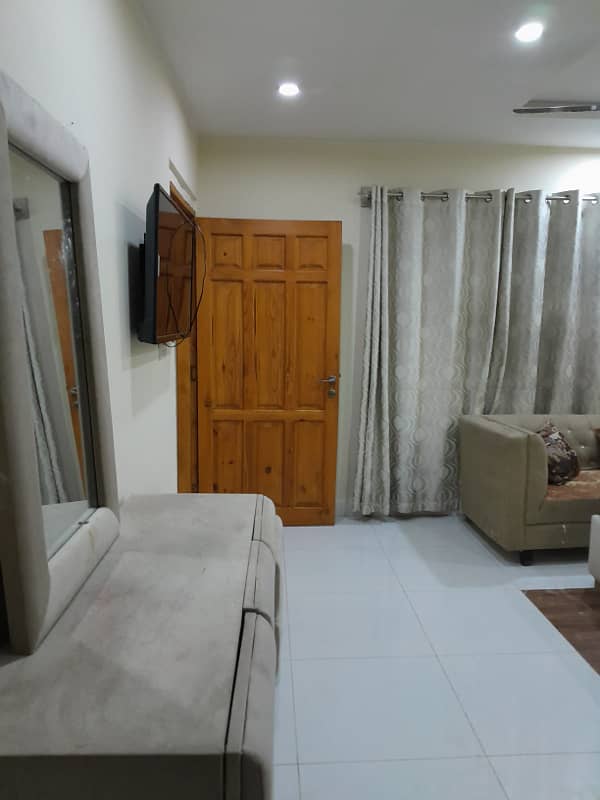 Furnished 1 bedroom with Lounge Available For Rent in E-11 1