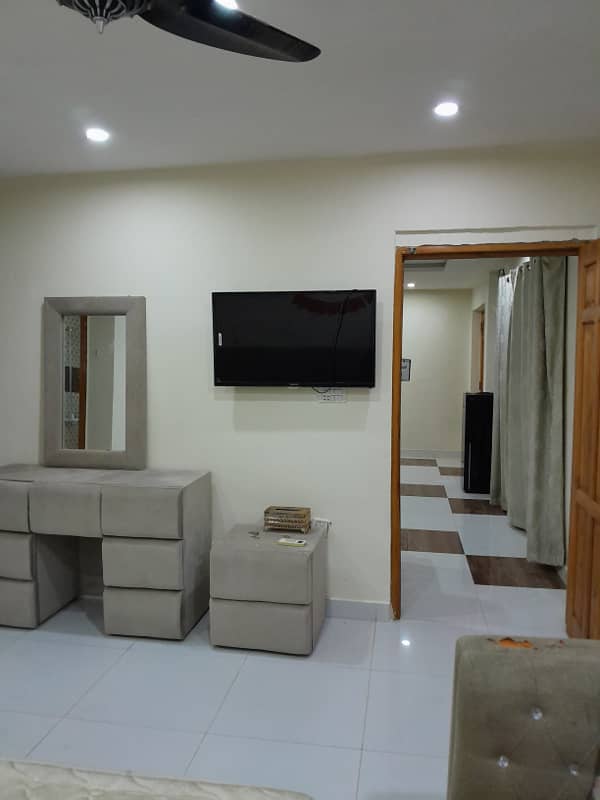 Furnished 1 bedroom with Lounge Available For Rent in E-11 3