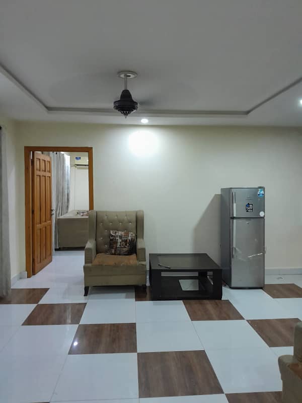 Furnished 1 bedroom with Lounge Available For Rent in E-11 8