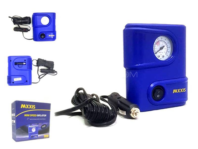 Car tyre inflator | Auto air pump for car with Bag (Box Pack) 1