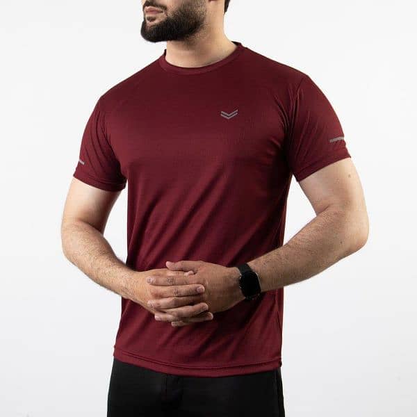 Men's Dri Fit Plain T - Shirt 1