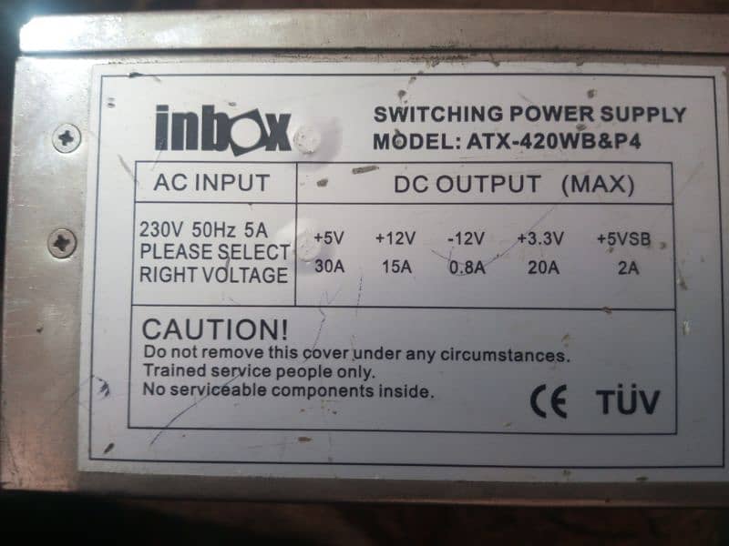 ATX 420 watt power supply 2