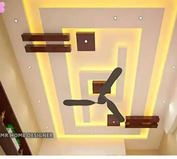 New 3D Designing fall ceiling Top Fancy Designing Gypsum Panel Ceiling 10