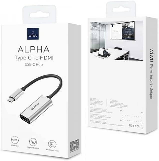 Wiwu Alpha / Earldon C to HDMI  Converter available in Stock 1