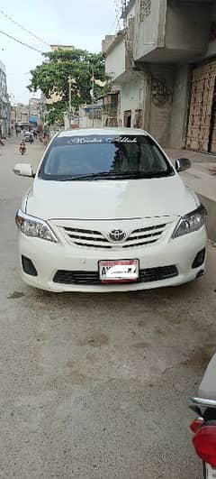 Toyota Corolla XLI 2012