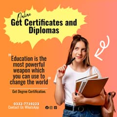 Best Study consultants Get degree certification - Graduation - Diploma