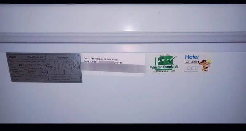 Haier inverter HDF-245INV regular single door chest /deep freezer 8