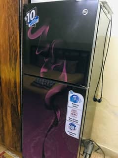 glass mirror refrigerator 8 cubic fit