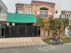 10 Marla Slightly Use Fully Basement Beautiful Bungalow For Sale In Eden City Near DHA Phase 8 Air Avenue Lahore