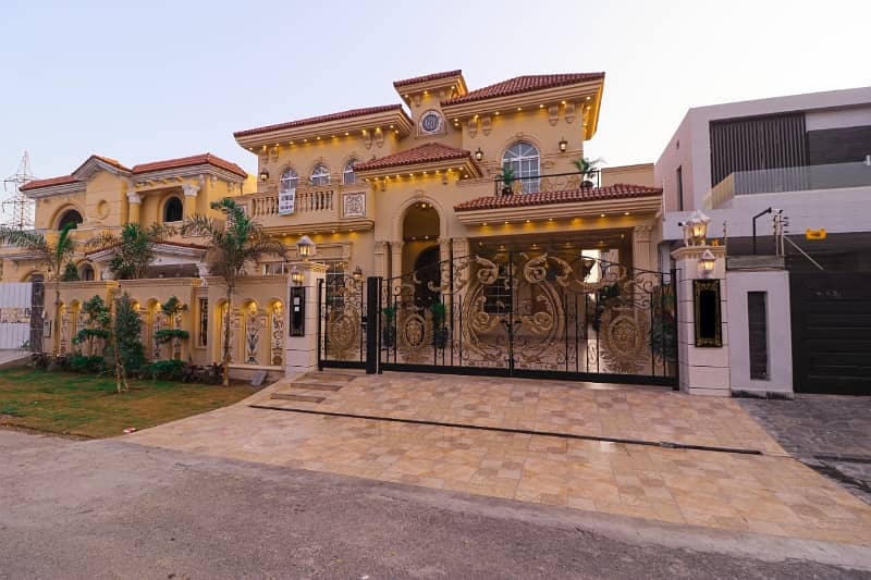 1 Kanal Brand New Spanish Design Most Luxuries Bungalow For Sale In DHA Phase 8 Air Avenue Lahore 0