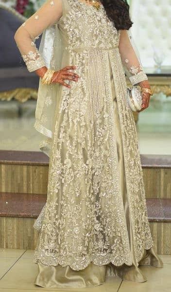 bridal lehnga bridal maxy/maxi barat waleema nikah maxy 0