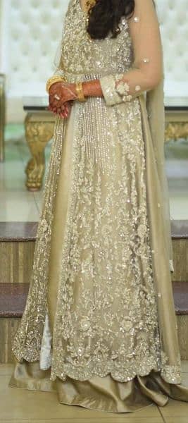 bridal lehnga bridal maxy/maxi barat waleema nikah maxy 1