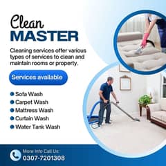 Sofa Cleaning in Gujranwala - Carpet wash - Curtains wash