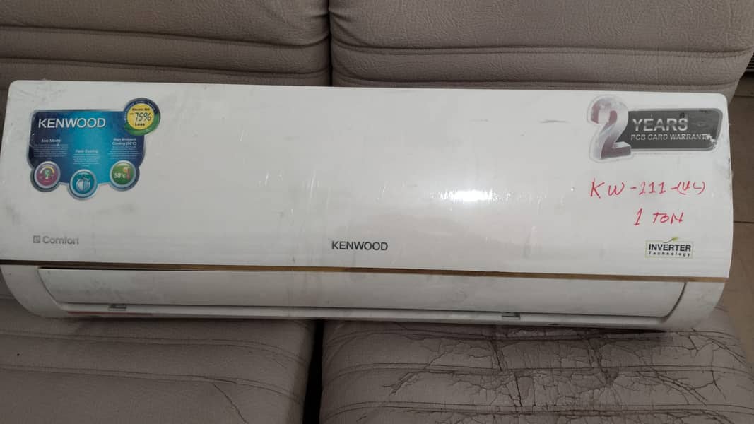 KEnwood 1 ton dc inverter Kw111uc(0306=4462/443) jango seett 2