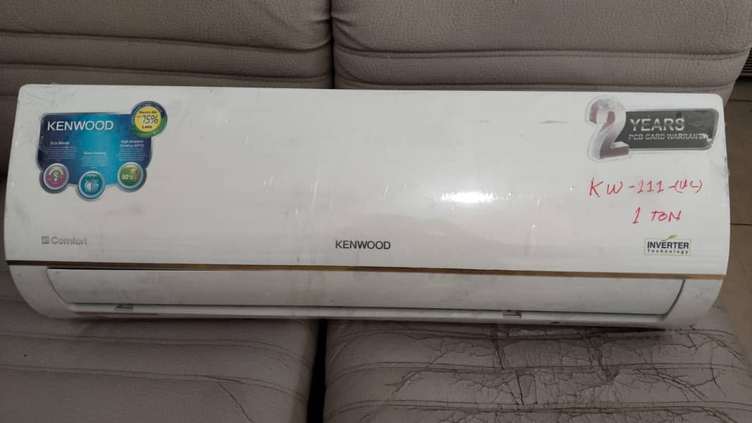 KEnwood 1 ton dc inverter Kw111uc(0306=4462/443) jango seett 3