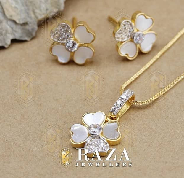 Gold Jewellery Necklace Set Starting from 150,000 Raza jewellers 1