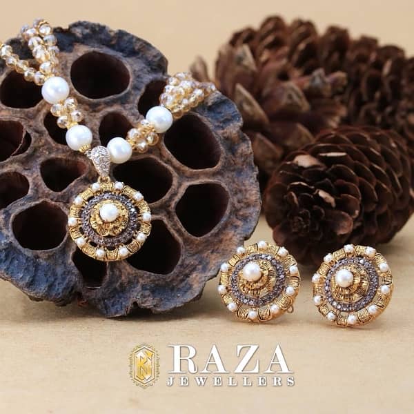 Gold Jewellery Necklace Set Starting from 150,000 Raza jewellers 3