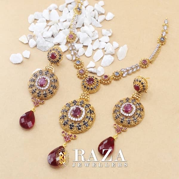 Gold Jewellery Necklace Set Starting from 150,000 Raza jewellers 5