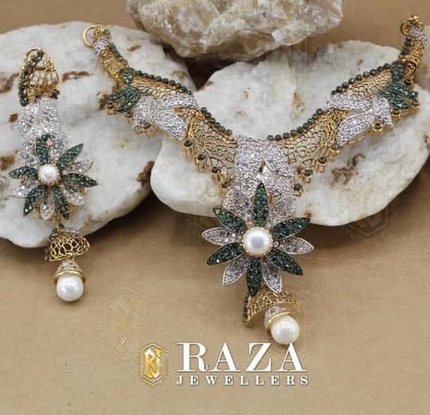 Gold Jewellery Necklace Set Starting from 150,000 Raza jewellers 7