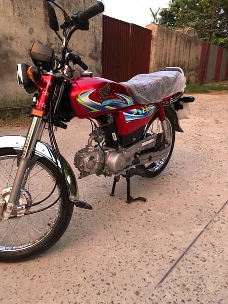 Honda CD 70 new only 1100 used 10