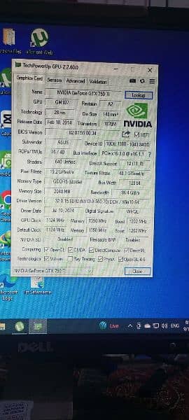 NVIDIA GeForce GTX 750 Ti 2GB ASUS Gaming Graphics Card 5