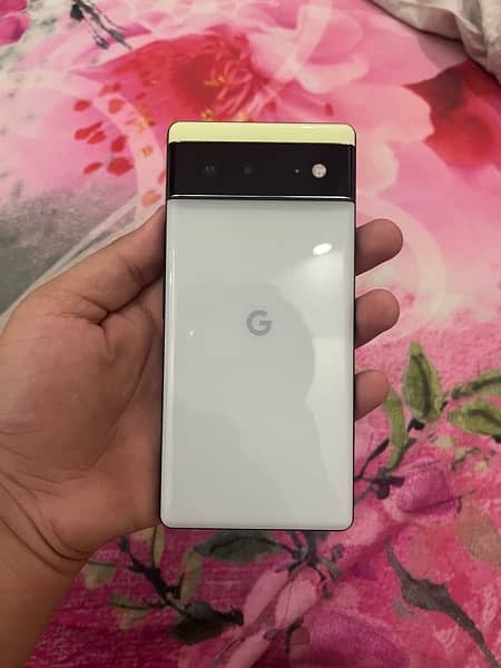 google pixel 6 (256 gb ) glass crack 1