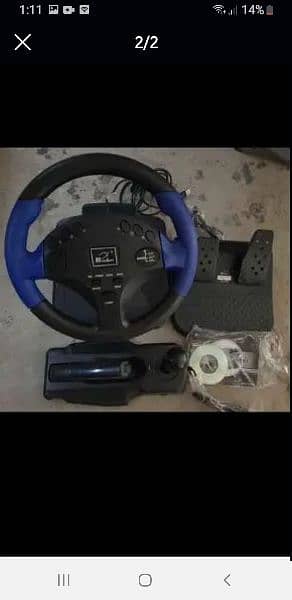 GT/4 Racing Steering wheel FOR PC / PS 1