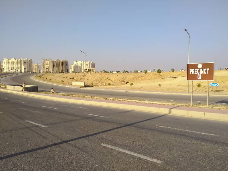 250 Sq. Yards Residential plot on Heighted Location in Precinct 8 Bahria Town Karachi 2