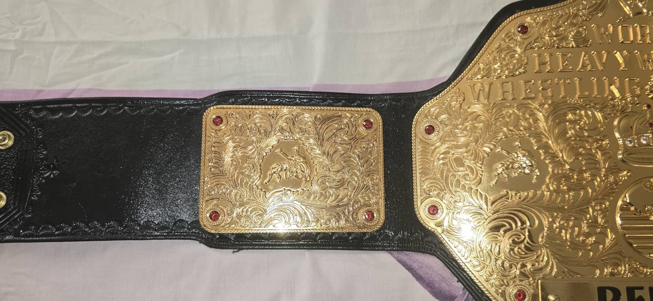 WWE custom made belts 2