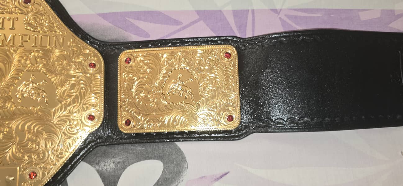 WWE custom made belts 3