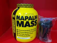 Nutrition fuel offer 100%orignal Napalm mass with shaker and tshirt