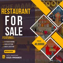 Running Fast Food Restaurant For Sale