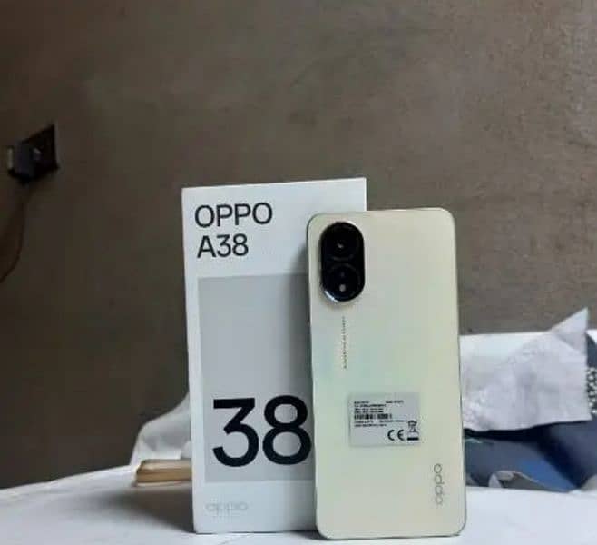 Oppo A38 6+6RAM 128 Storage With 33Watt Supervooc Ultra Fast Charger 0