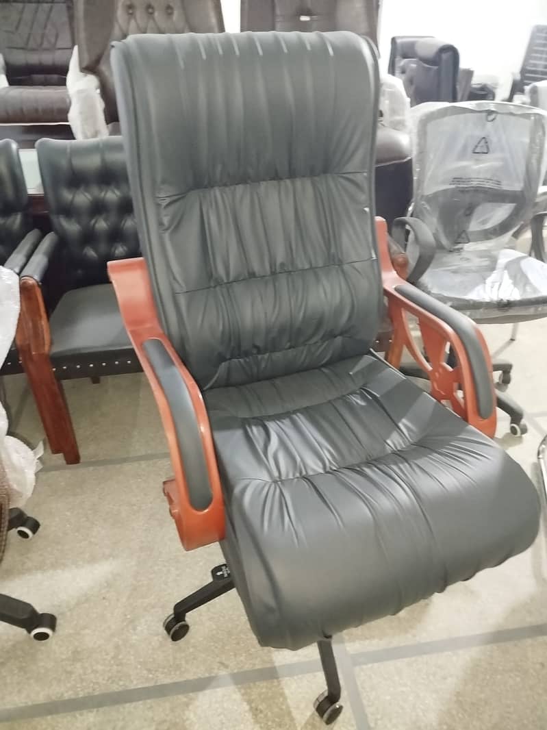 High back Chinese Office Chair/Sigma Chair/Headrest Revolving Chair 15