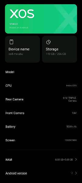 Infinix Note 30 8/256 4