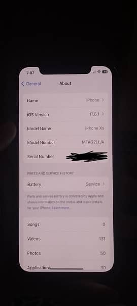 Iphone xs 64GB Pta approved 0