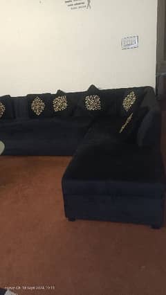 l shaped sofa just like brand new 1 month used urgent for sale