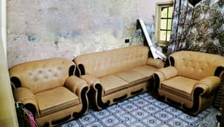 Sofa Set for Sale – 3 Seater + 2 Single Chairs 0