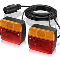 eSynic Trailer Light Set Professional 2pcs 12v Rear Tail Light