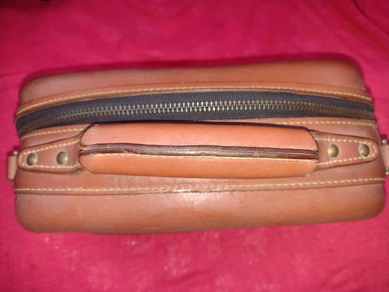 pure leather bag for camera and other accessories 2